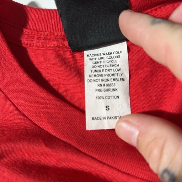 Vintage Red Digital Cinema Dragon Shootwear Camera Shirt Small - Picture 6 of 9